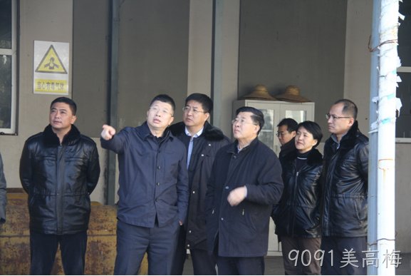 保税区卢林主任节前到我公司检查安全生产工作