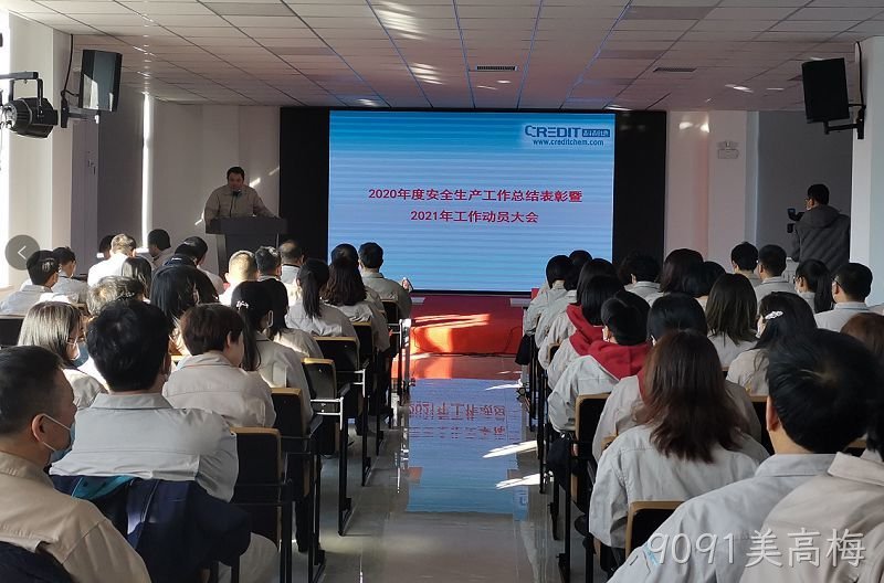9091美高梅公司举行2020年总结表彰会及年会